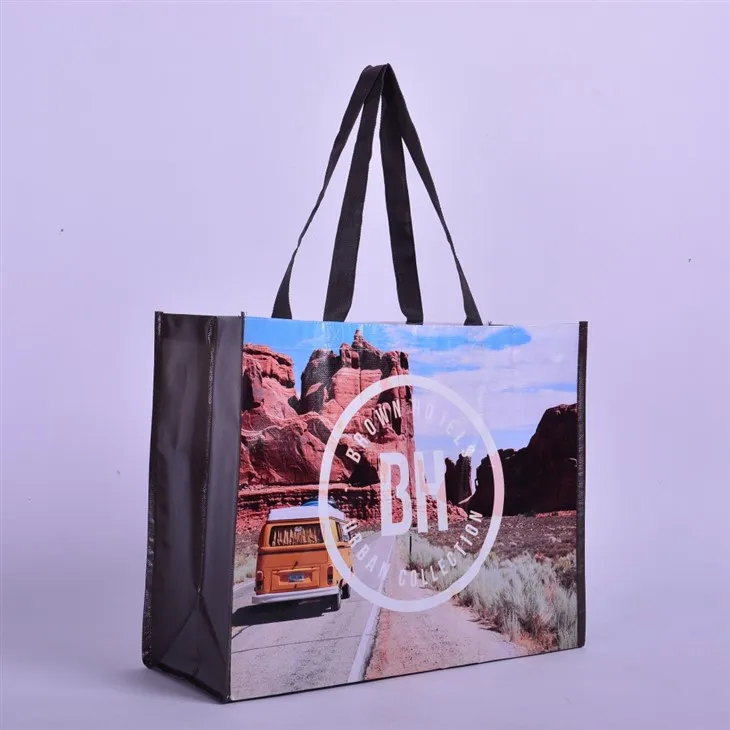 Mærkede Non Woven indkøbstasker