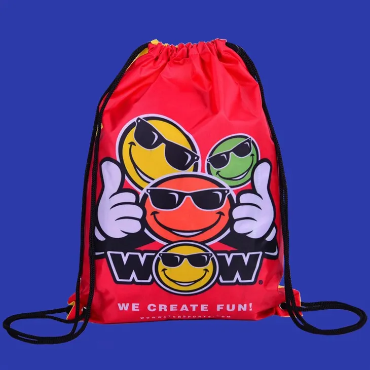 Cinch-taske med snoretræk