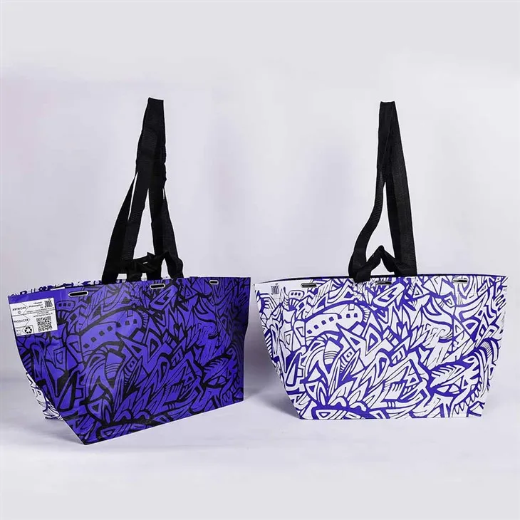 Miljøvenlig RPET-indkøbspose