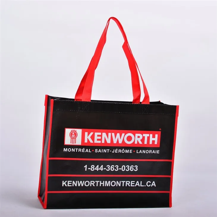 Laminerede ikke-vævede indkøbsposer