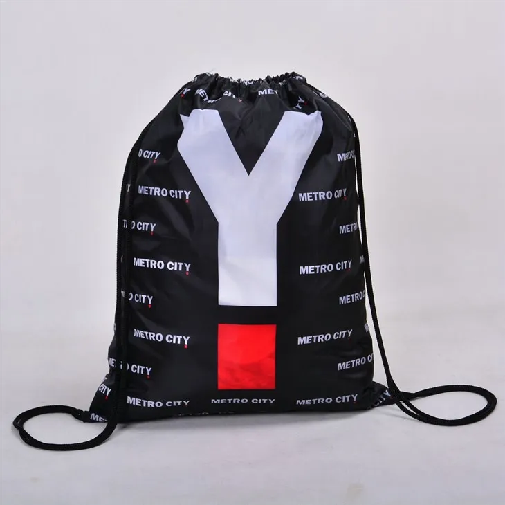 Stor rygsæk med snoretræk