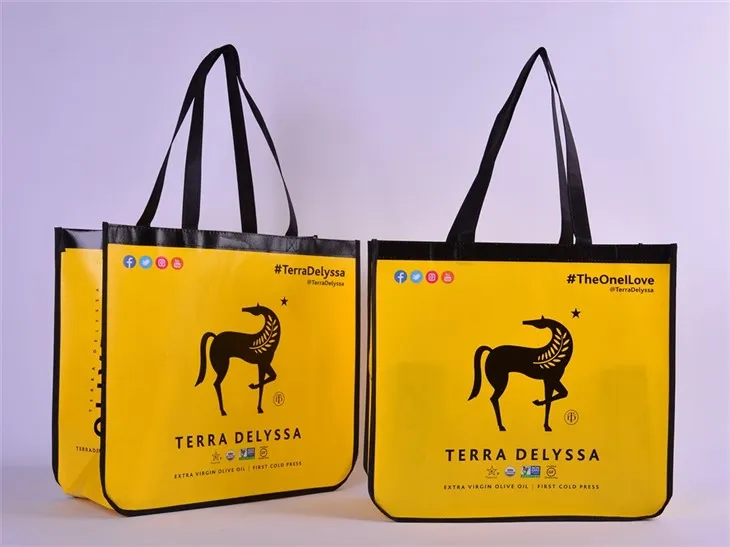 Ikke-vævede, trykte æskeposer